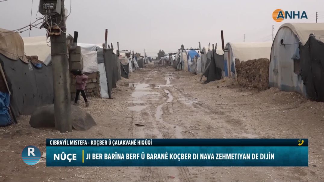 ⁣JI BER BARÎNA BERF Û BARANÊ KOÇBER DI NAVA ZEHMETIYAN DE DIJÎN