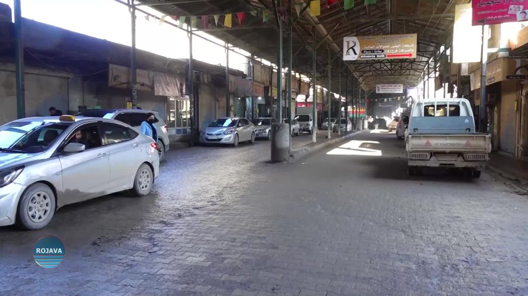 حصار كوباني يخنق سوق الهال ويؤدي لانعدام احتياجات السكان وآلاف المهجرين في المدينة