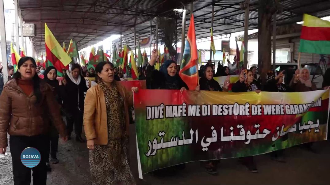 Xelkên Dirbêsiyê Û Amûdê Ji Bo Misogerkirina Mafê Kurdan Daketin Qadan