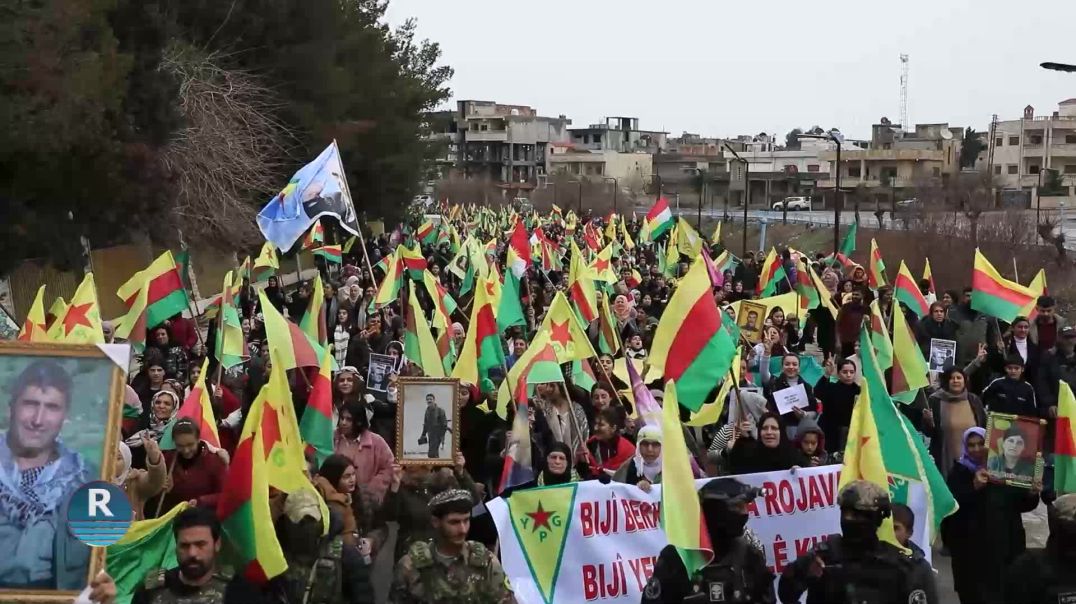 ⁣Ji Meşên Amûdê Û Dirbêsiyê Peyamên Parastina Rojava