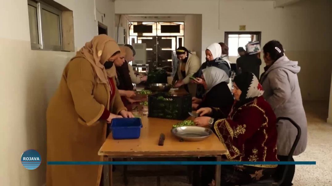 ⁣مبادرات شعبية لإعداد وجبات طعام للمقاتلين والمقاتلات في الحسكة