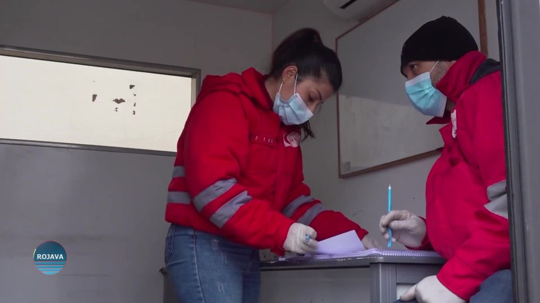 Heyva Sor A Kurd Li Kobanê Pêwîstiyê Tenduristî Pêşkêşî Koçberan Dikin