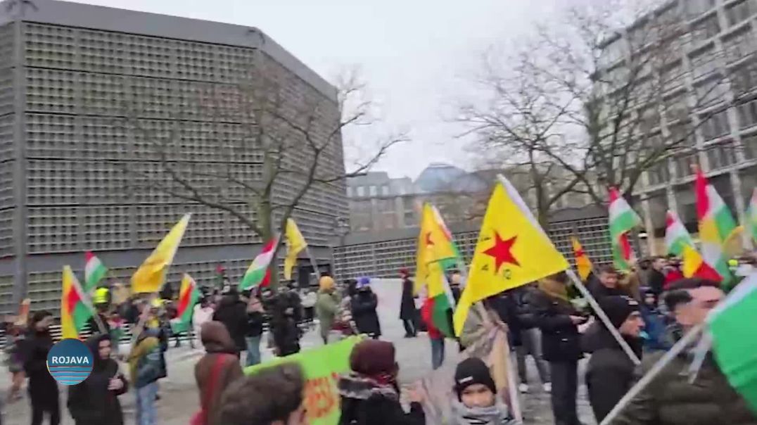 دعماً لمقاومة روج آفا.. الكرد وأصدقاؤهم في أوروبا مستمرون بالاحتجاج في الساحات