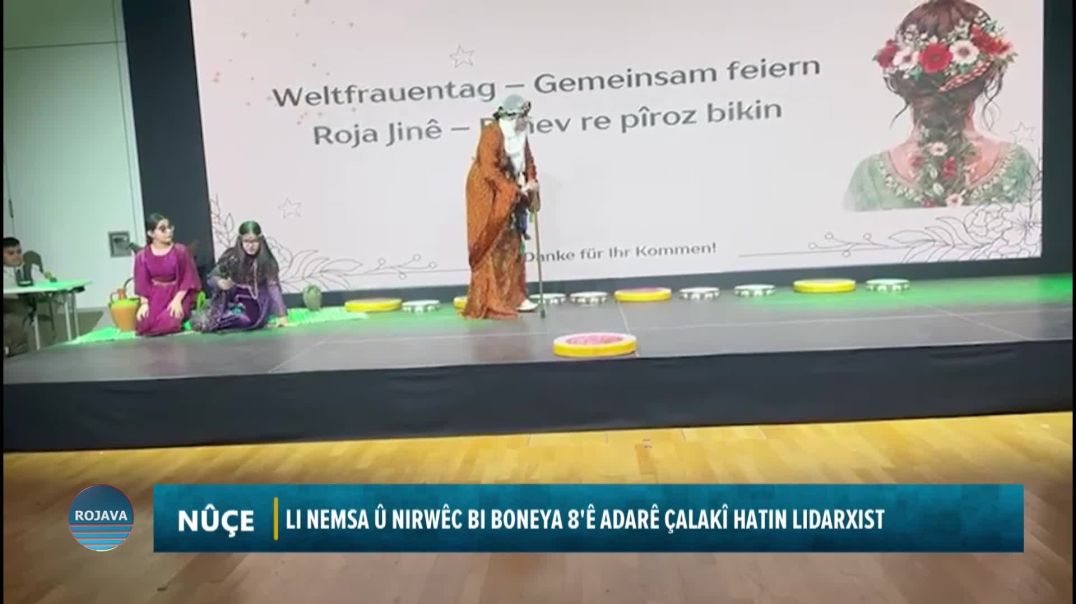 ⁣LI NEMSA Û NIRWÊC BI BONEYA 8'Ê ADARÊ ÇALAKÎ HATIN LIDARXIST