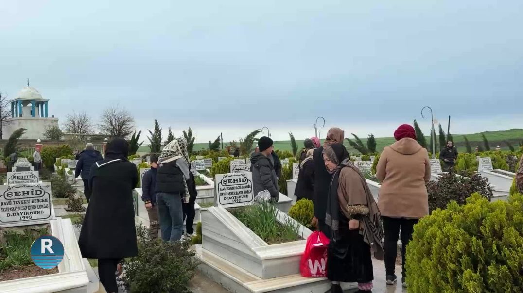 ⁣أهالي ديرك يتوجهون إلى مزار الشهيد خبات ديرك لإحياء هذه المناسبة المباركة