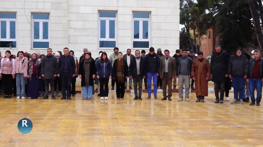 ⁣استذكار شهداء مجزرة حلبجة في الذكرى الـ38 في كوباني