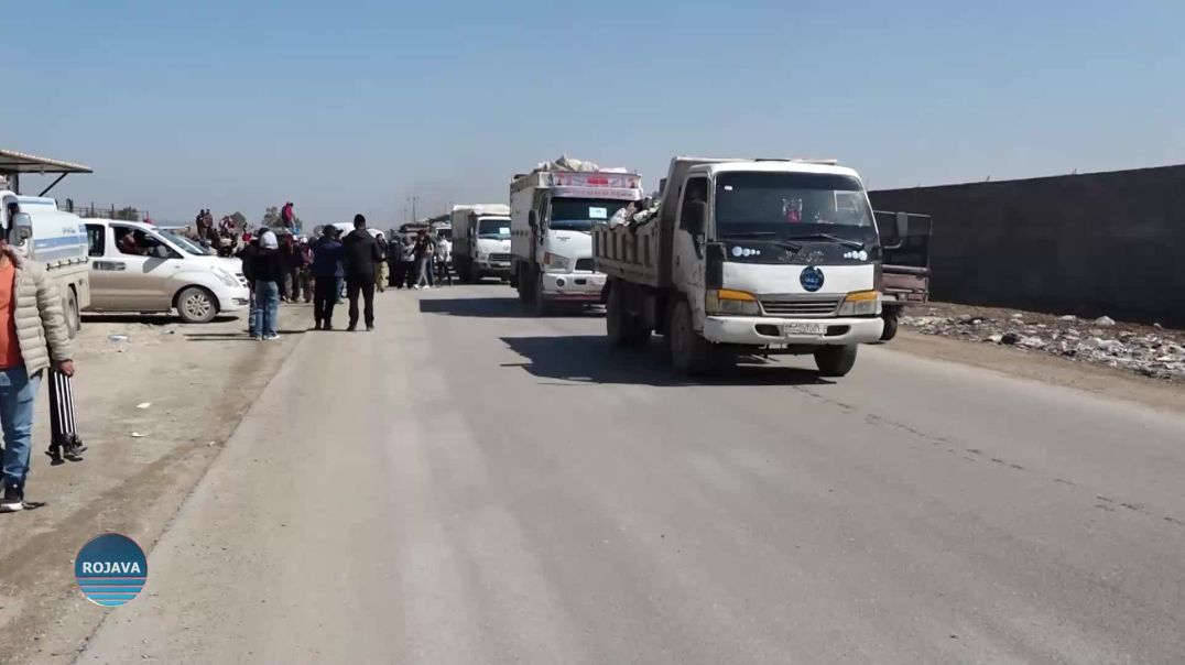 ⁣انطلاق أولى دفعات مهجّري عفرين من 400 عائلة للعودة من الحسكة نحو مناطقهم الأصلية