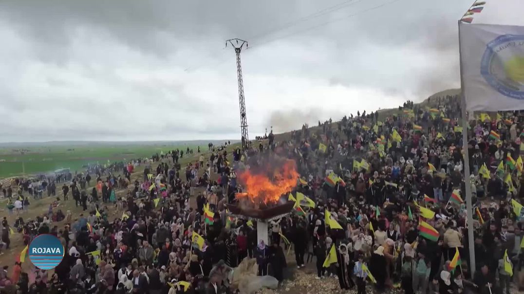 ⁣انتهاء احتفالية نوروز في كوباني