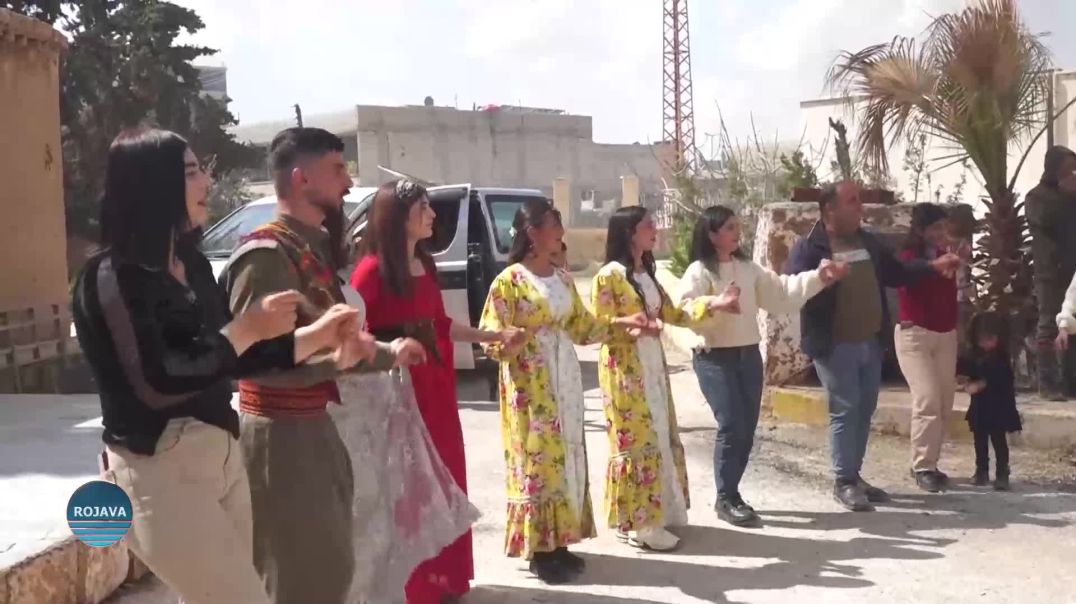 TEVGERA ÇAND Û HUNER A BAQÎ XIDO Û HÎLALA ZÊRÎN A KOBANÊ AGIRÊ NEWROZÊ PÊXISTIN