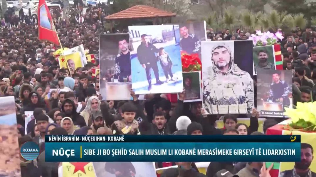 ⁣Sibe Ji Bo Şehîd Salih Muslim Li ⁣Kobanê Merasîmeke Girseyî Tê Lidarxistin