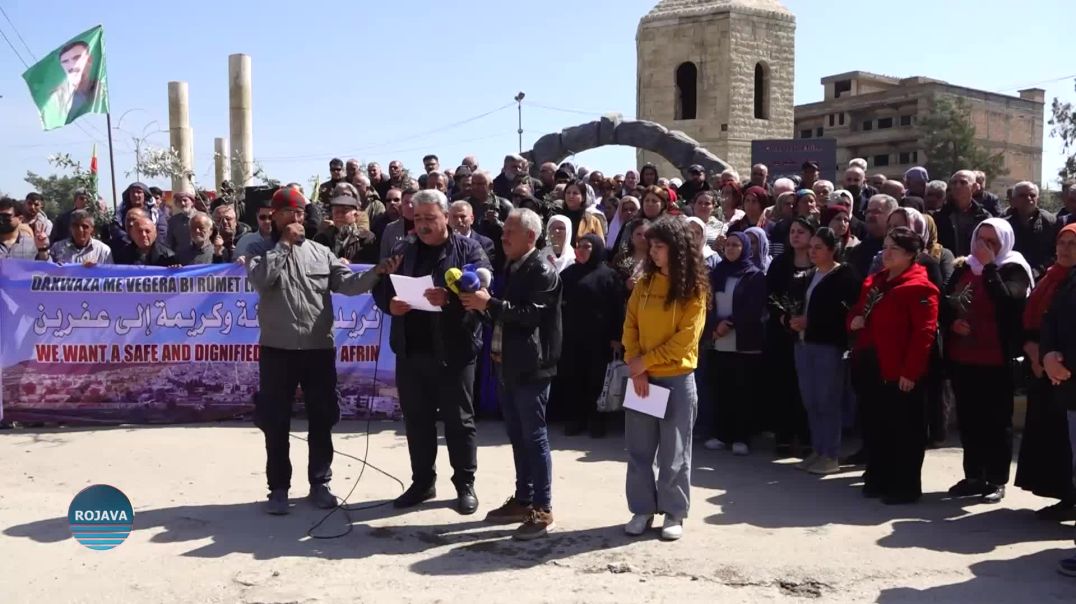 ⁣مجلس عفرين والشهباء يؤكد على حق عودة أهالي عفرين إلى ديارهم وإنهاء آثار الاحتلال والتهجير