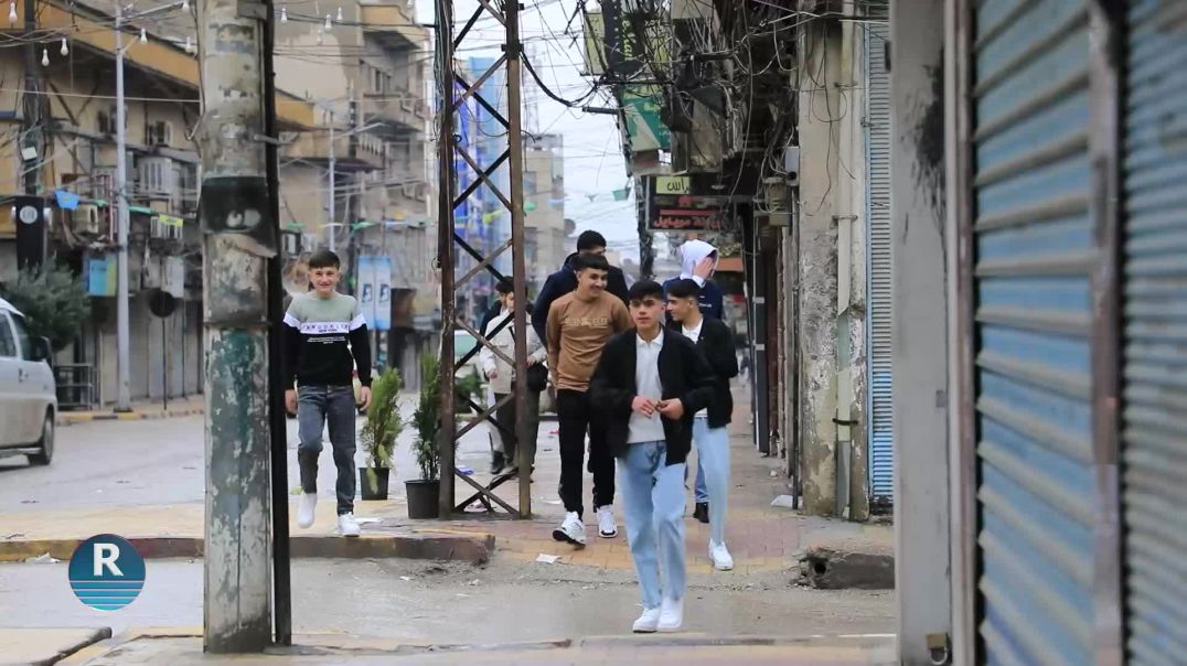 ⁣فرحة الأطفال بالعيد تملأ شوارع قامشلو رغم زخات المطر