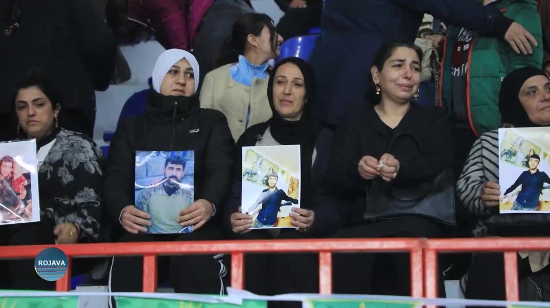 ⁣في يوم المرأة العالمي.. وقفات احتجاجية في قامشلو وديرك والحسكة للمطالبة بالإفراج عن الأسرى