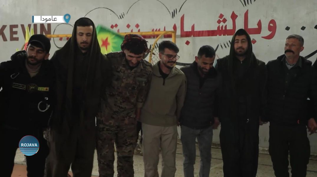 ⁣قوى الأمن الداخلي - المرأة في عامودا تحتفل بعيد نوروز في الصالة الرياضية