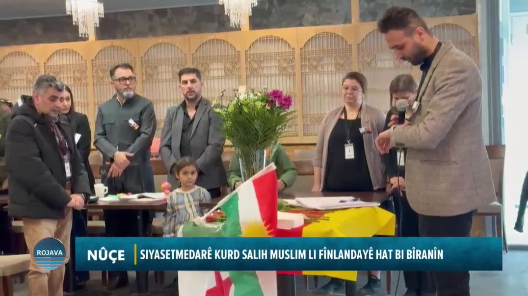SIYASETMEDARÊ KURD SALIH MUSLIM LI FÎNLANDAYÊ HAT BI BÎRANÎN