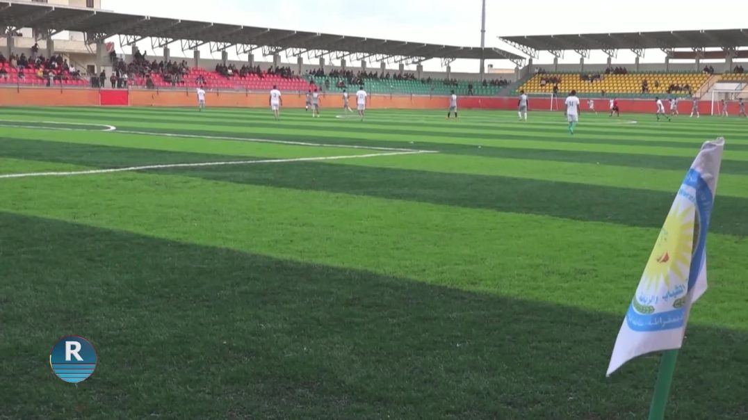 ⁣تنظيم بطولة كرة القدم للأحياء الشعبية في مدينة كوباني بأسم الشهيد صالح مسلم