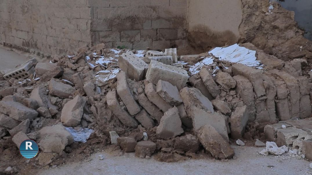 Barana Zêde Bû Sedema Hilweşîna Xaniyekî Ji Heriyê Li Amûdê