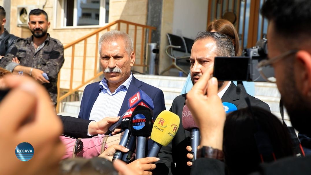 اجتماع بين حزب الاتحاد الديمقراطي ووفد سياسي من الحكومة المؤقتة في قامشلو