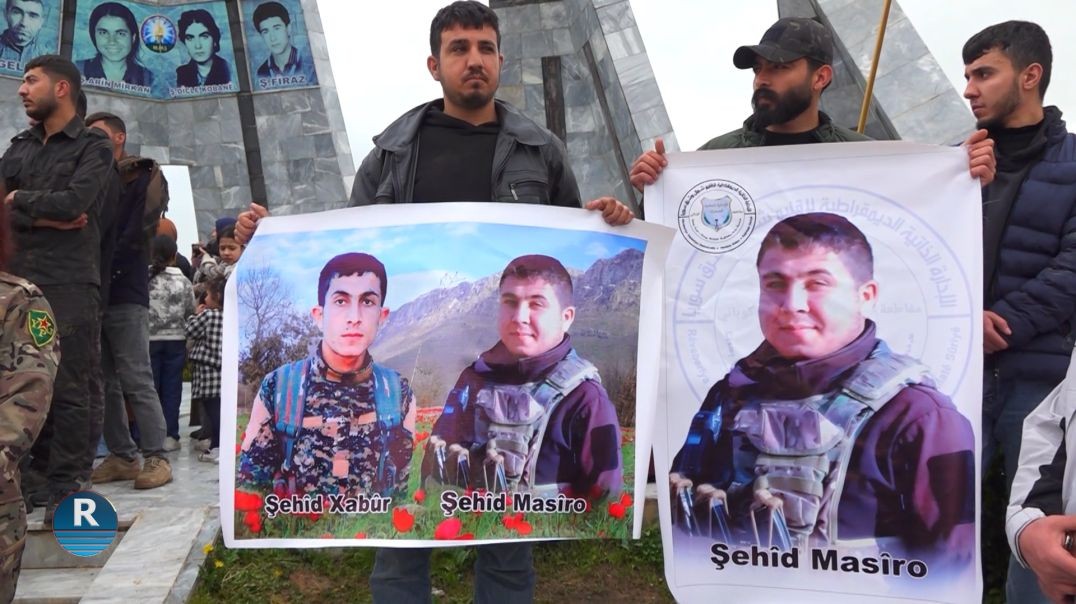 بمراسم مهيبة.. تشييع جثمان عضو الهيئة العامة للجمارك في كوباني