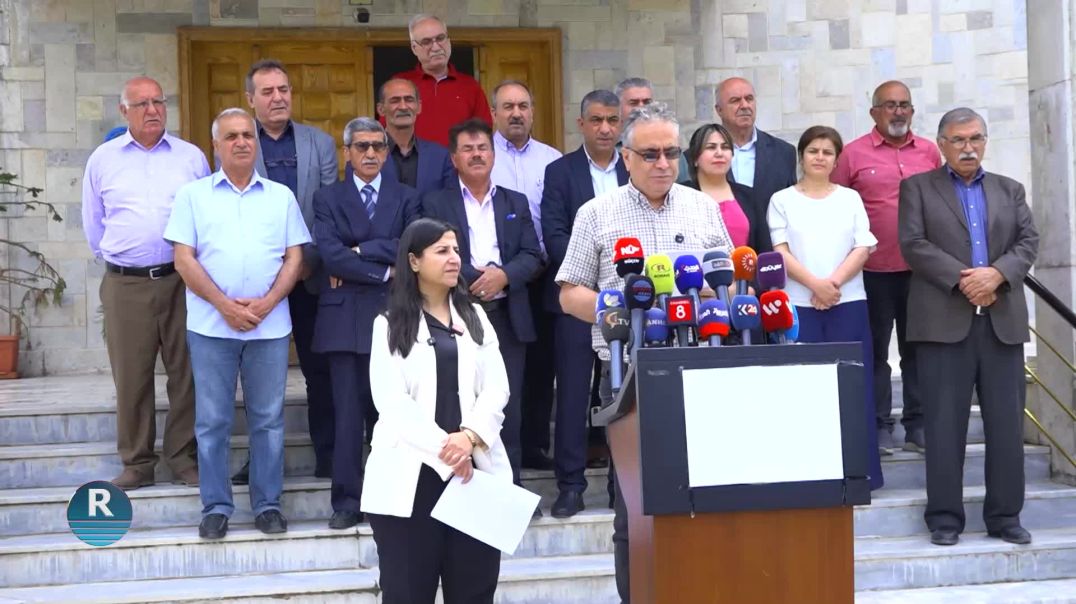⁣Hêz Û Partiyên Kurdî Temsîlkirina Kurdan Bi 4 Kursiyan Red Kir
