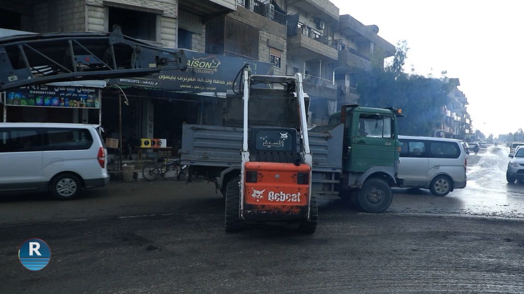 Şaredariya Qamişloyê Dest Bi Ziftkirina Rêyan Kir