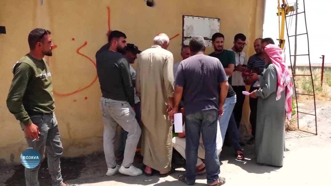 صوامع كوباني تباشر باستلام محصول القمح وسط آلية إلكترونية جديدة
