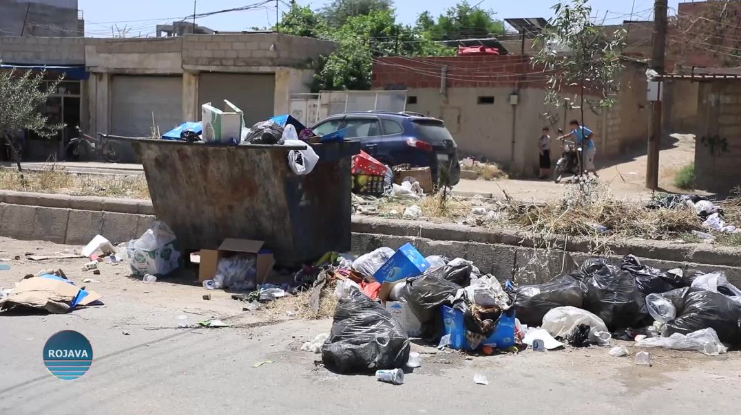 Kombûna Qirêjê Li Kolanên Qamişlo Fikarên Belavbûna Nexweşiyan Zêde Dike