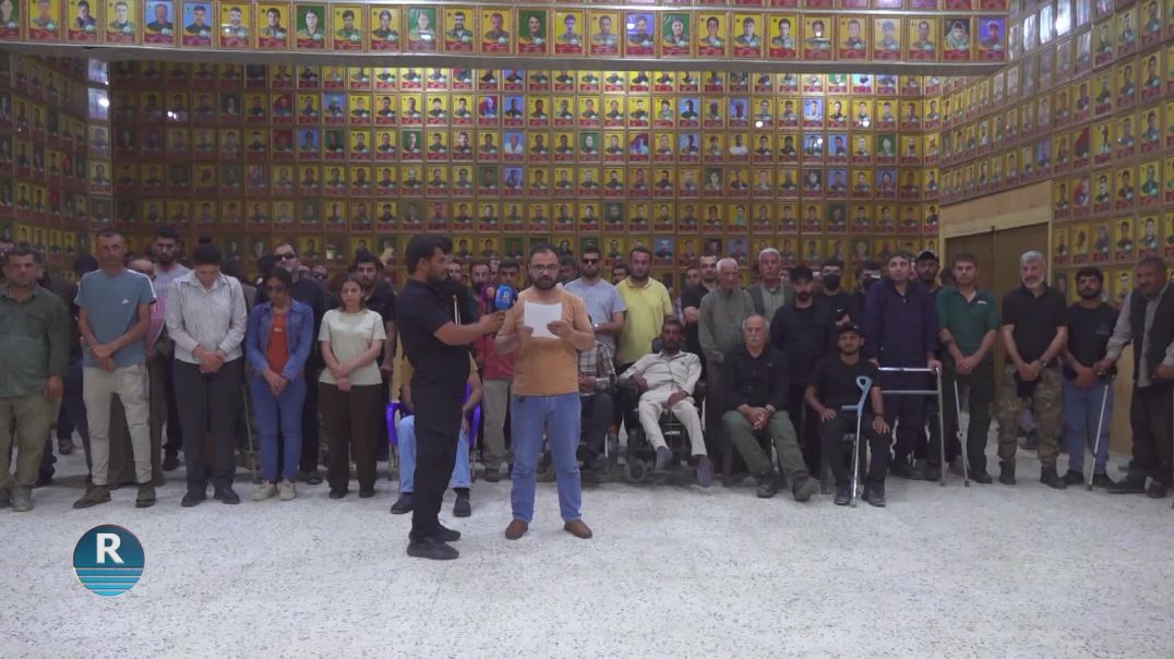 جرحى الحرب في الفرات يطالبون بتطبيق "الحق في الأمل" الخاص بالقائد عبدالله أوجلان