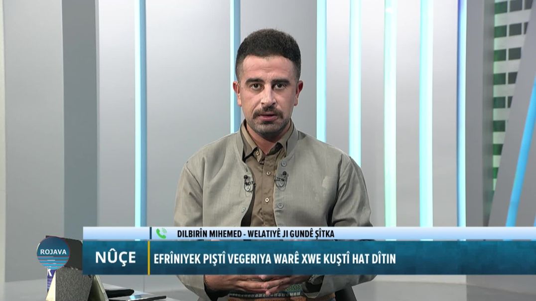 ⁣Efrîniyek li ser axa xwe kuştî hat dîtin