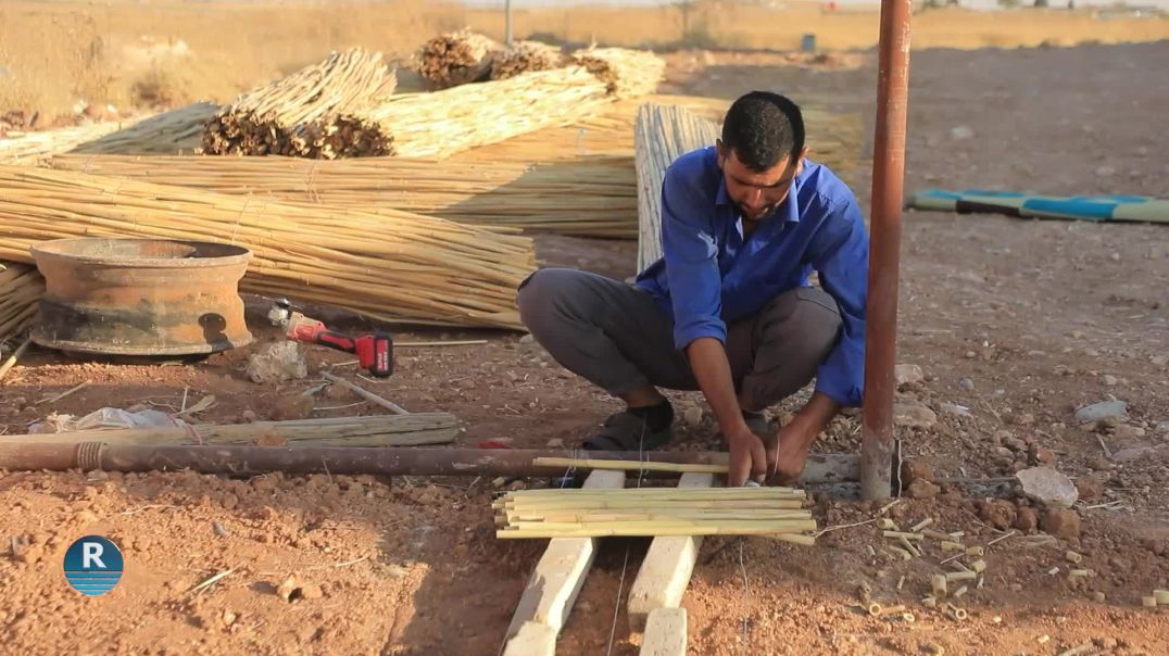 أنامل ذهبية من قلب قامشلو.. سحر القصب يتحدى الحِرف اليدوية