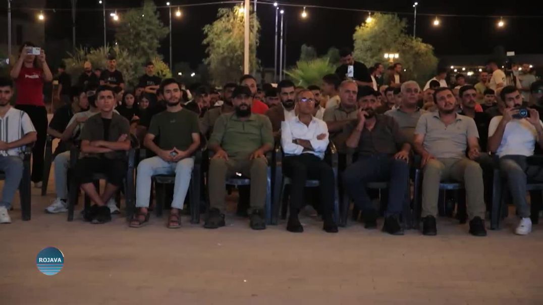 ⁣⁣تتام احتفالية مئوية قامشلو في حديقة آزادي بعرض فيلم عن تاريخ تأسيس المدينة