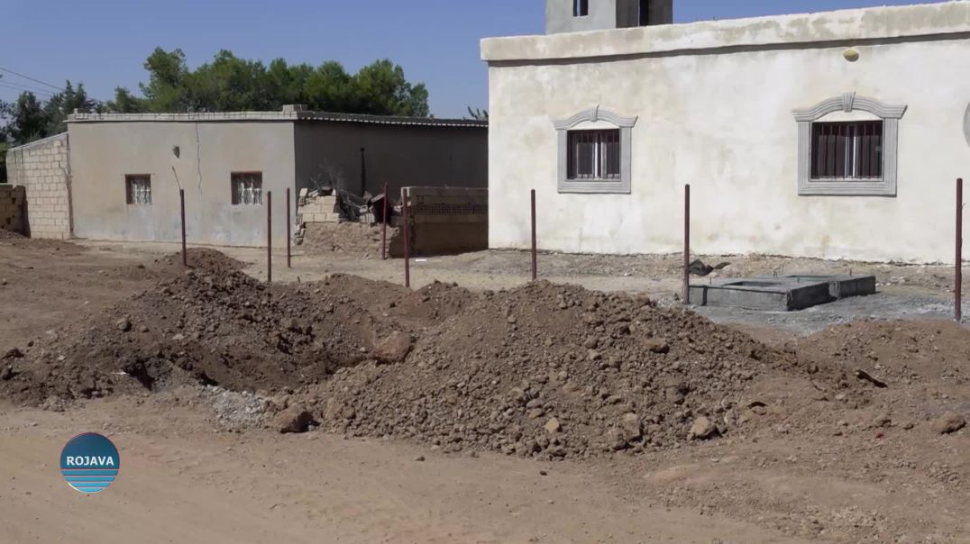 بعد طرحها عبر فضائية روج آفا.. دائرة المياه في جل آغا تباشر بتنفيذ مشروع صرف صحي في قرية شبك