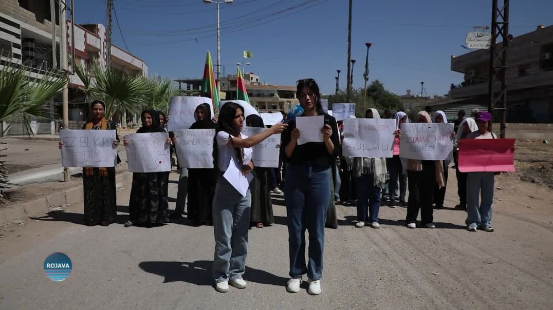 ⁣⁣المبادرة الشعبية ومجلس الدرباسية يطالبان بالاعتراف بحقوق الشعب الكردي كاملة   باللغة الكردية