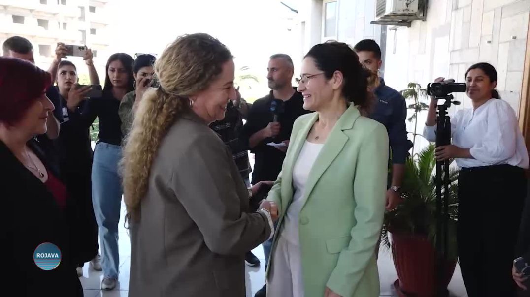⁣⁣ŞANDEYA BAKURÊ KURDISTANÊ SERDANA GERÎNENDETIYA HERÊMA QAMIŞLO Û ÎLHAM EHMED KIR