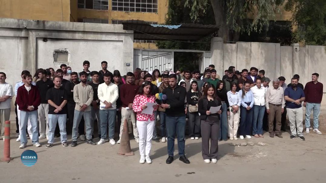 ⁣XWENDEKARÊN ZANÎNGEHA ROJAVA BERTEK NÎŞANÎ KÊNKIRINA BEŞÊN FAKULTEYAN DAN