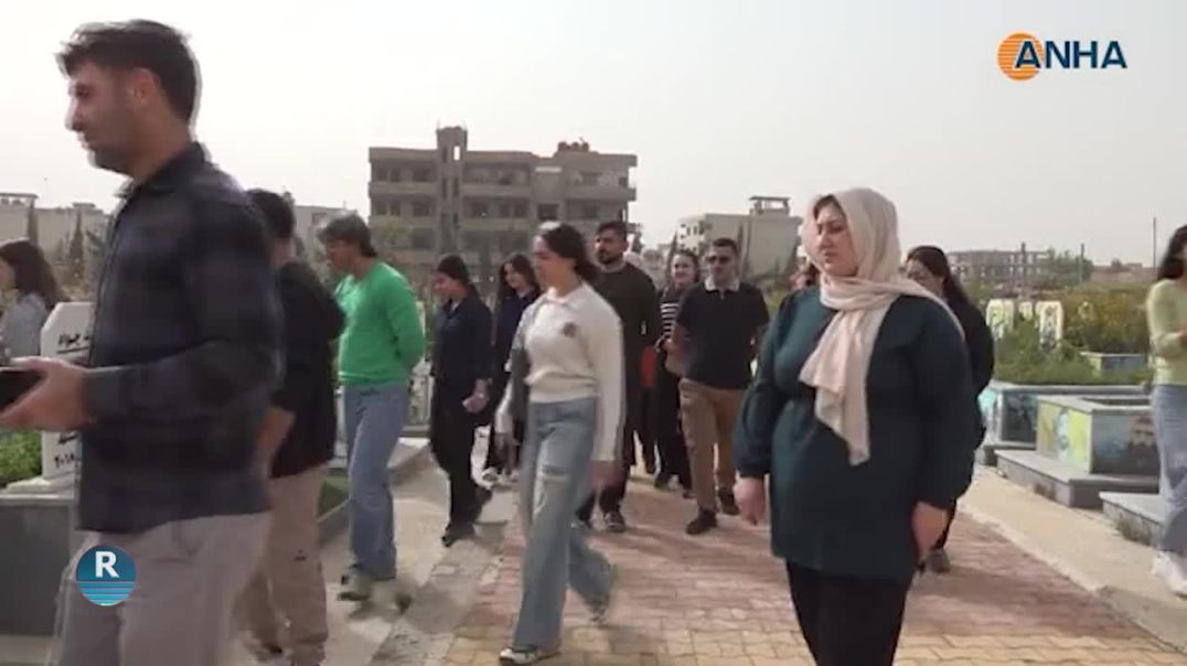 ⁣LI KOBANÊ Û QAMIŞLOYÊ ŞEHÎDÊN ÇAPEMENIYÊ BI BÎR ANÎ
