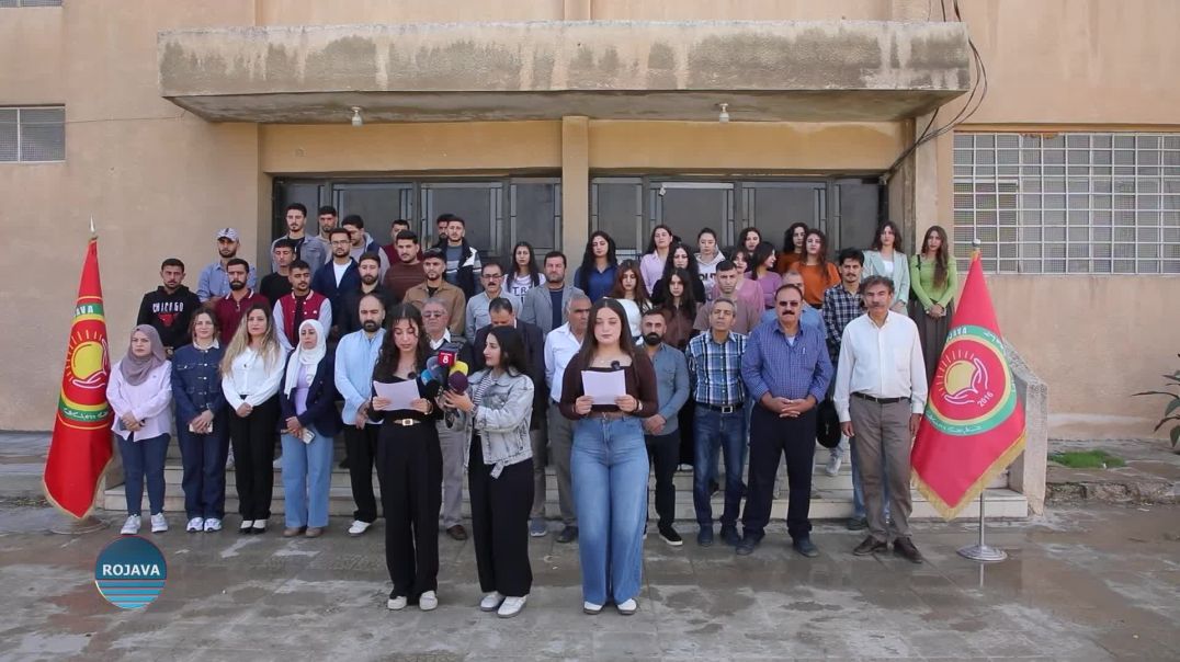 ⁣XWENDEKARÊN ZANÎNGEHA ROJAVA DAXWAZA SERXWEBÛNA AKADEMÎK Û ÎDARÎ YA ZANÎNGEHÊ KIRIN